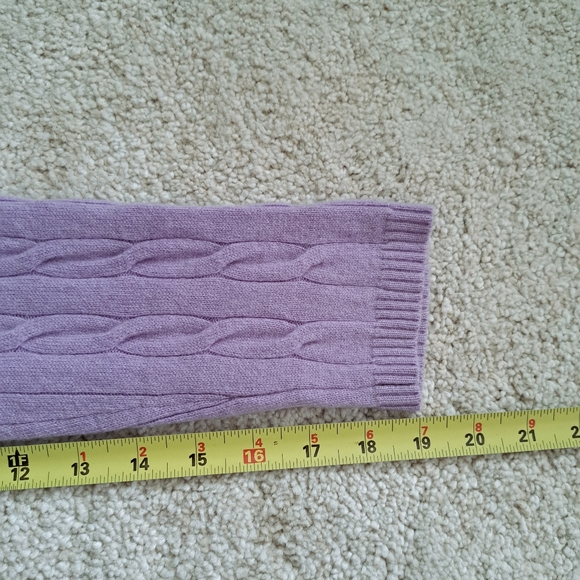 HAROLD'S Vintage Cashmere Purple Violet Sweater - Picture 7 of 7